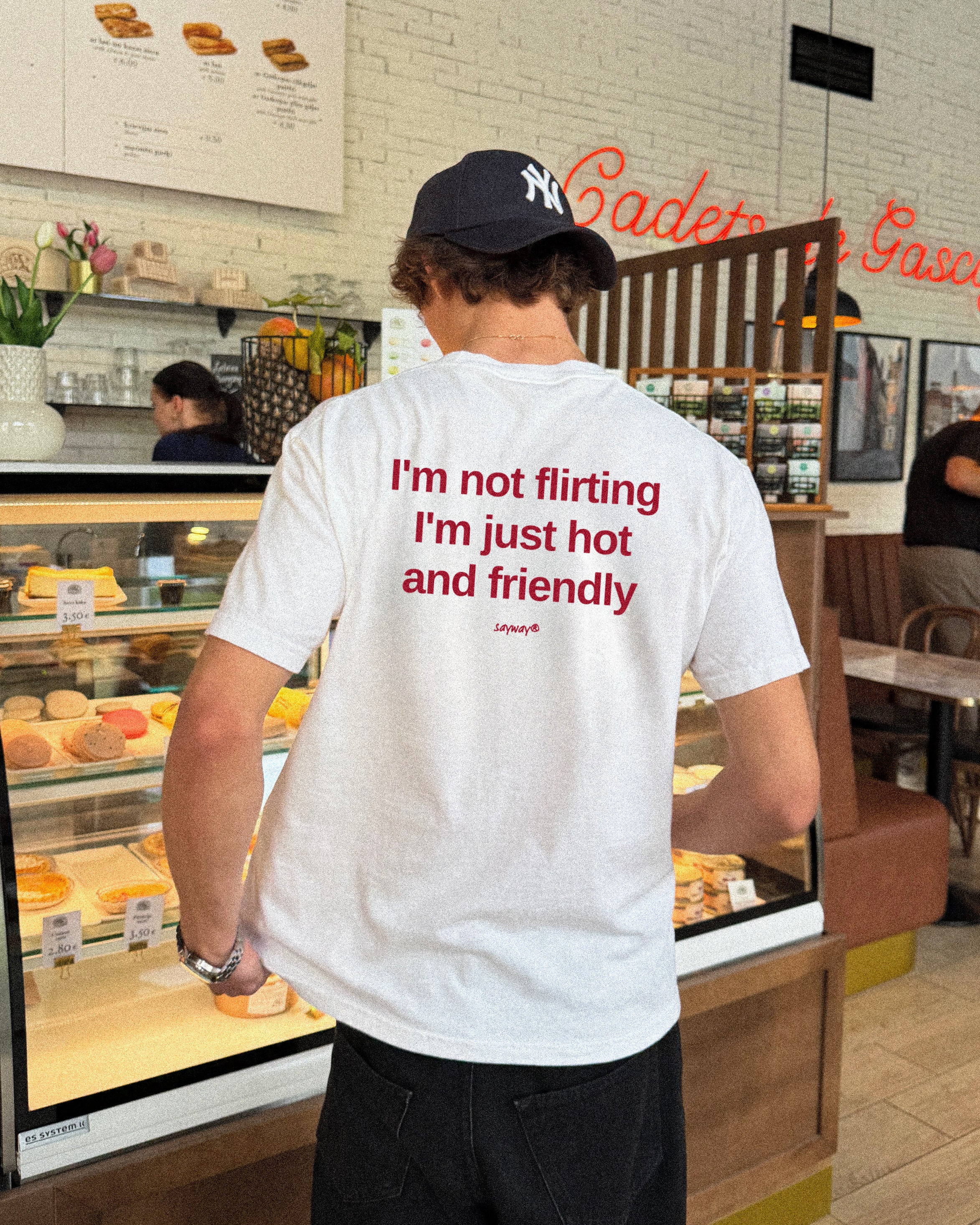 I'M NOT FLIRTING