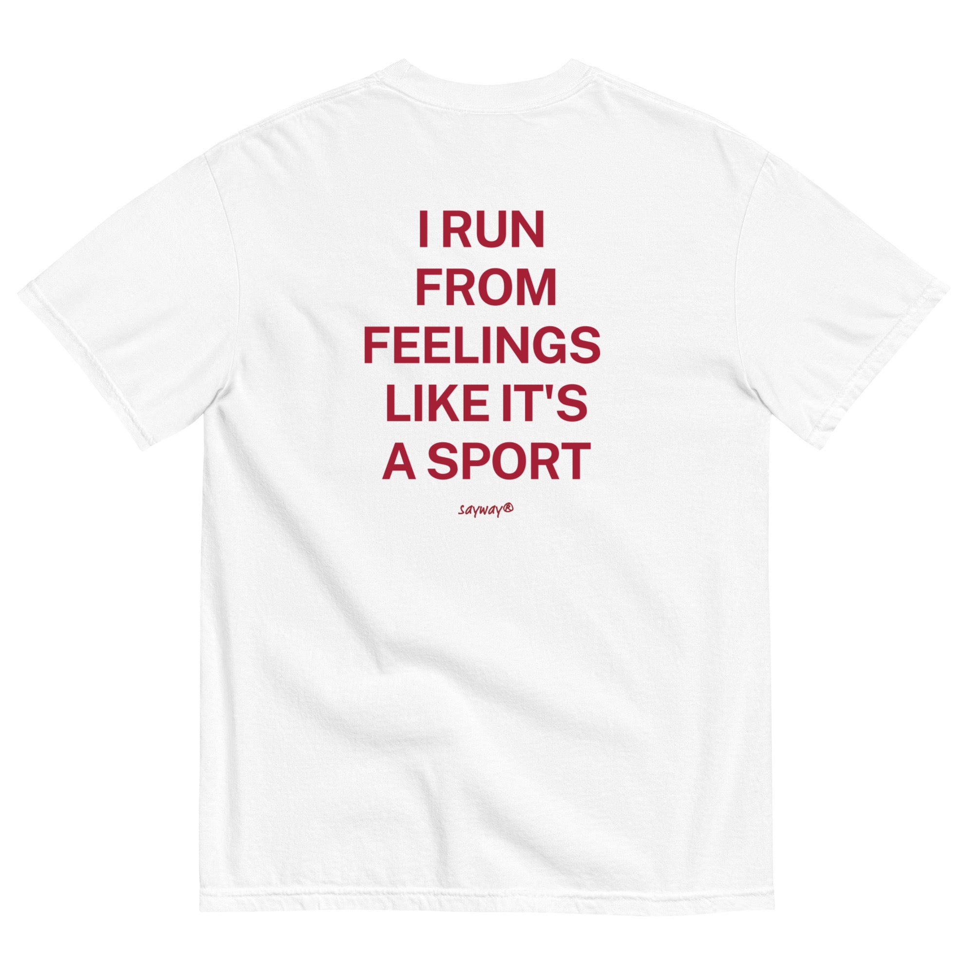RUN FROM FEELINGS
