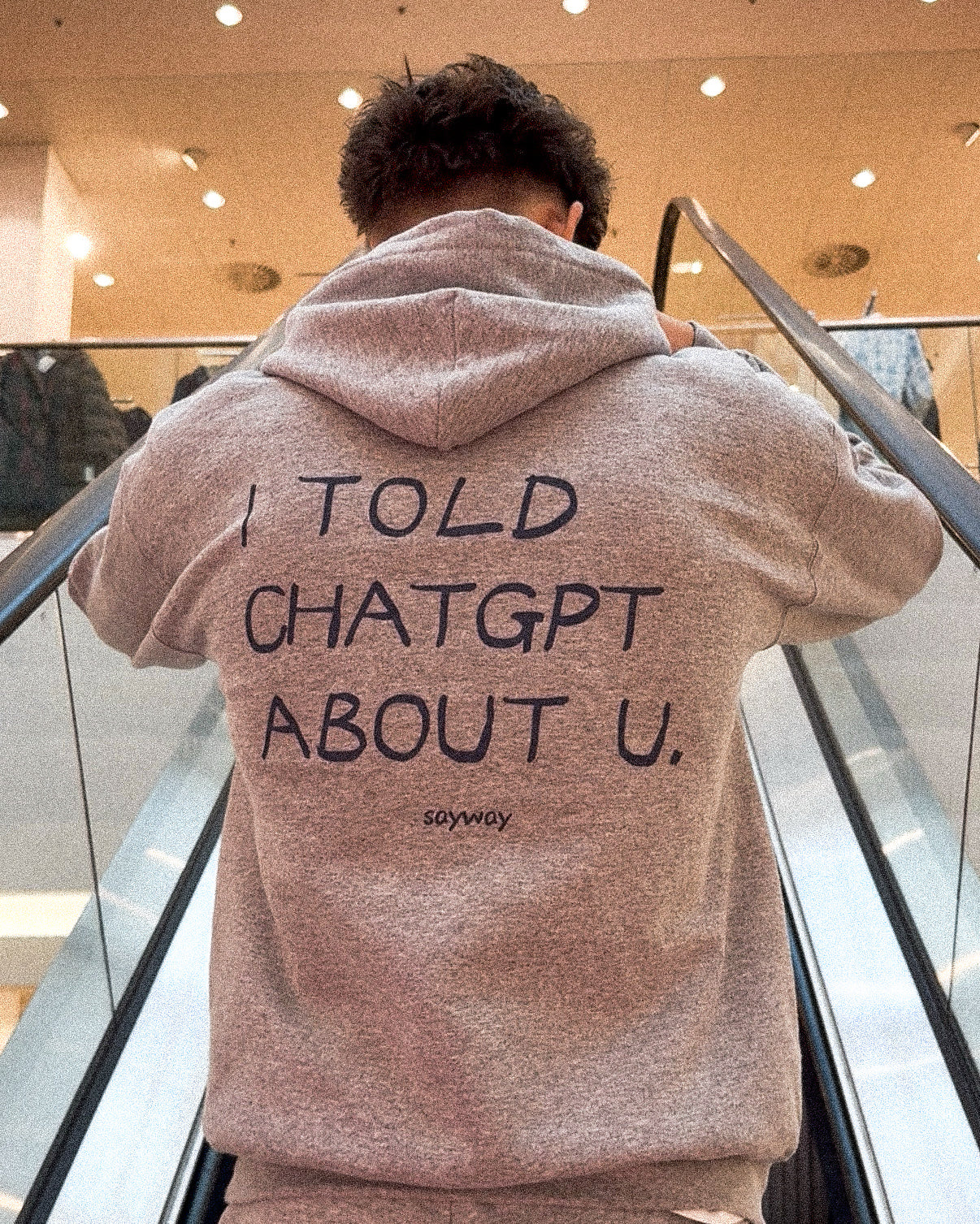 I TOLD CHATGPT ABOUT YOU - HOODIE