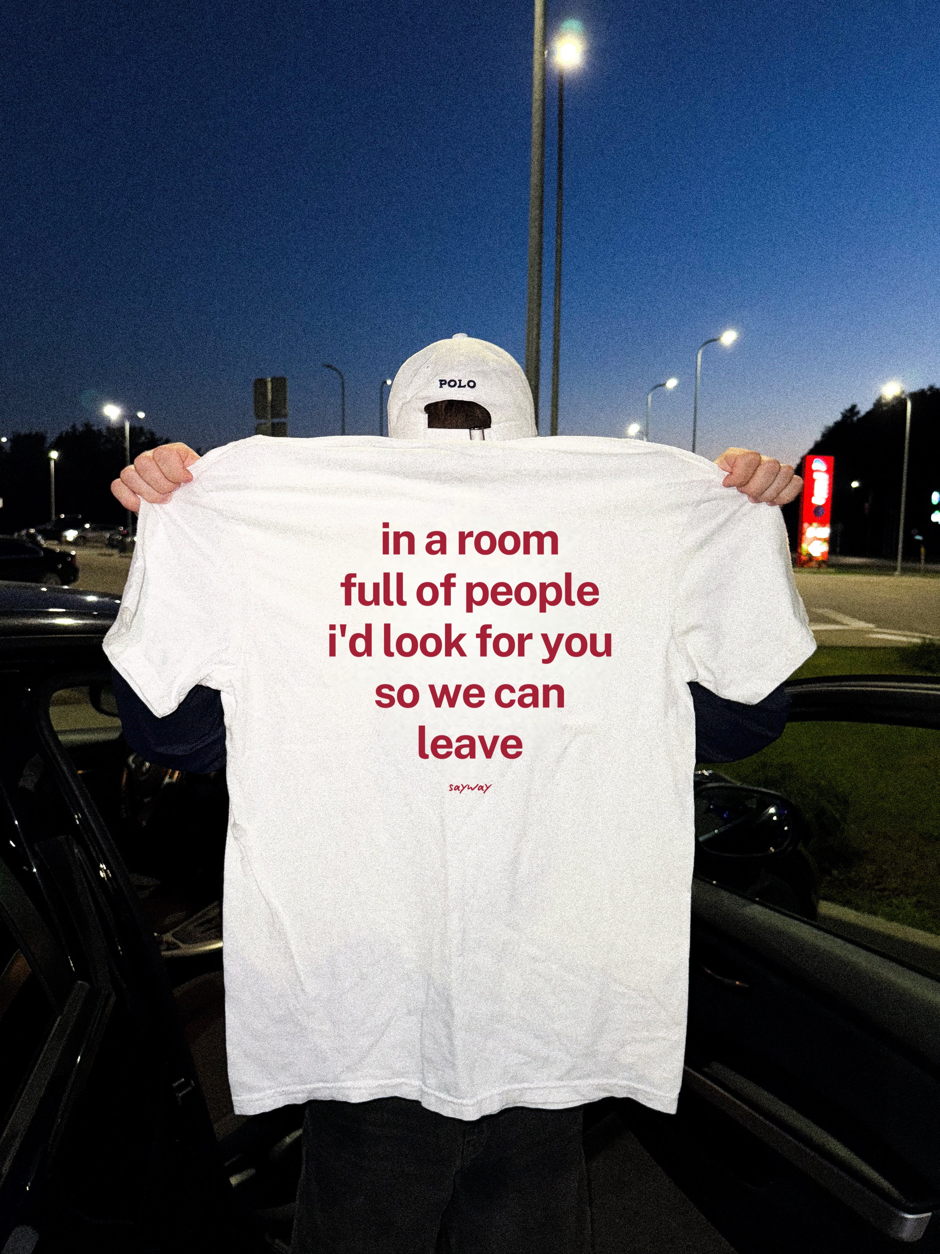 IN A ROOM FULL OF PEOPLE