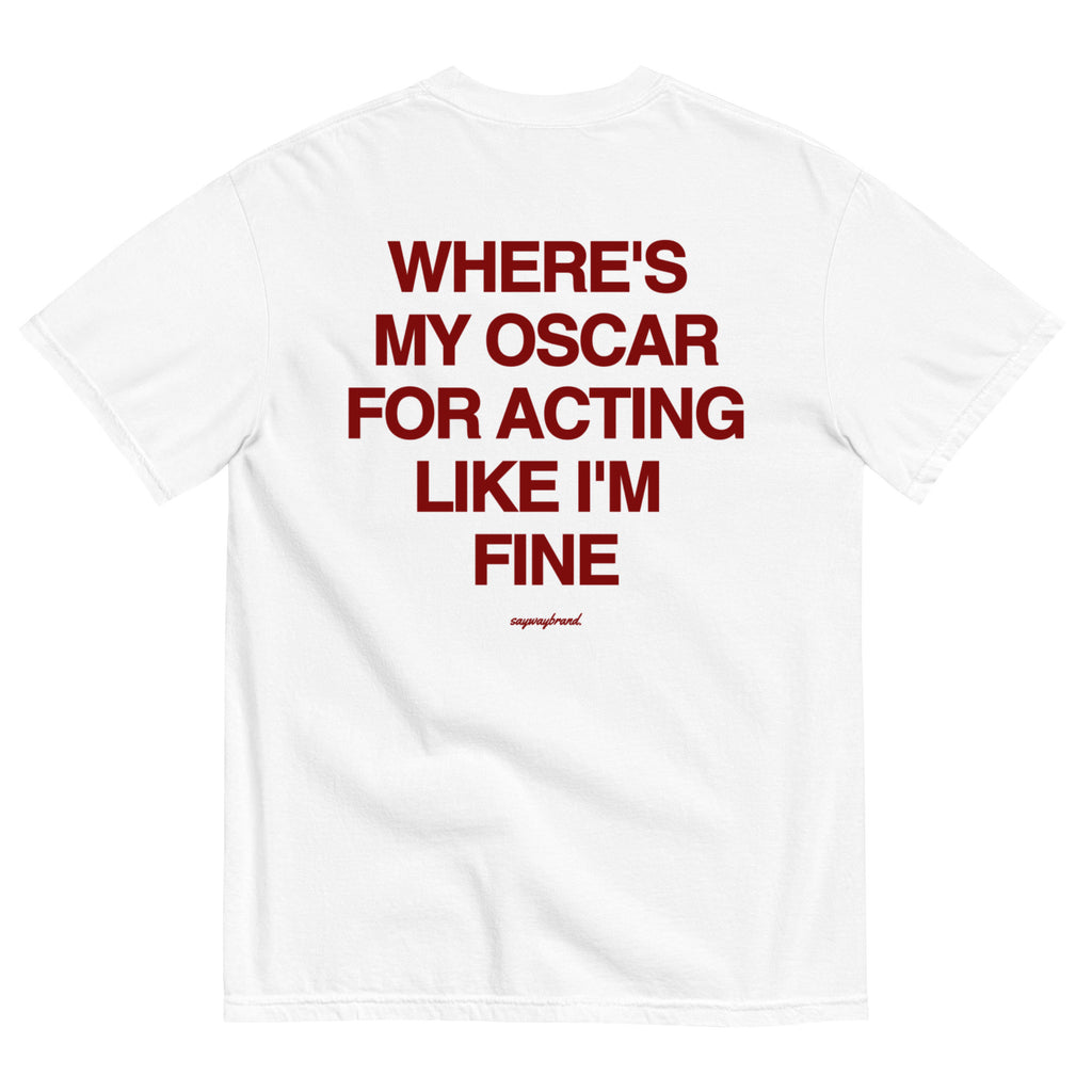 WHERE'S MY OSCAR