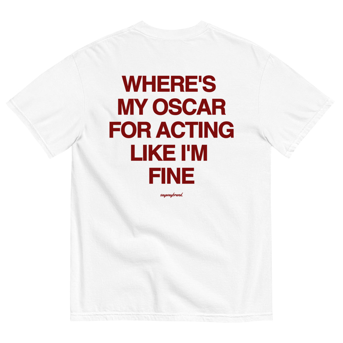 WHERE'S MY OSCAR