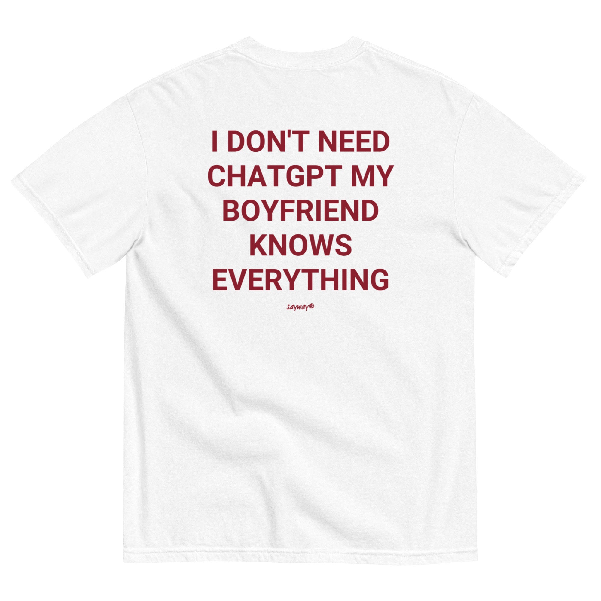 I DON'T NEED CHATGPT (BOYFRIEND)