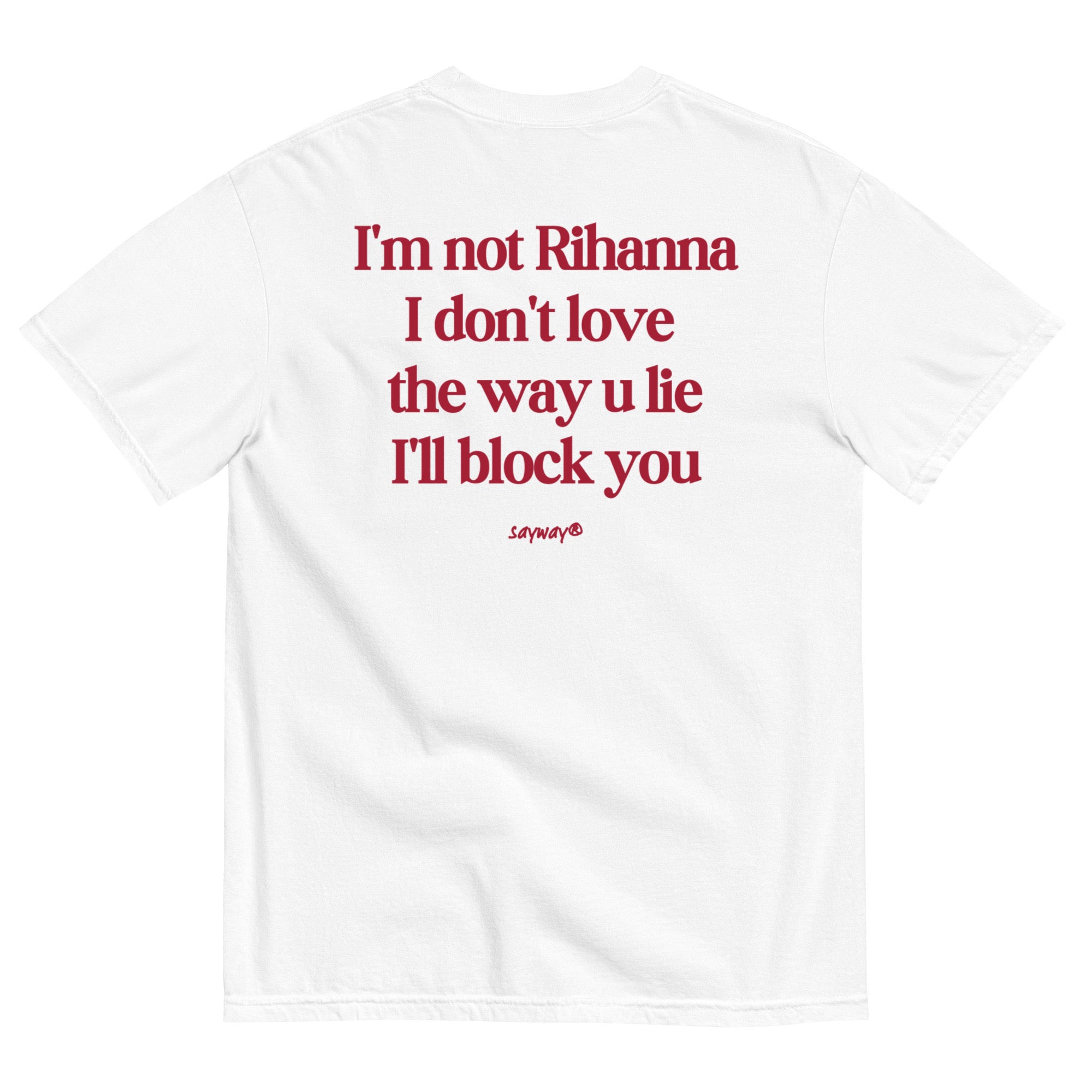 I'M NOT RIHANNA