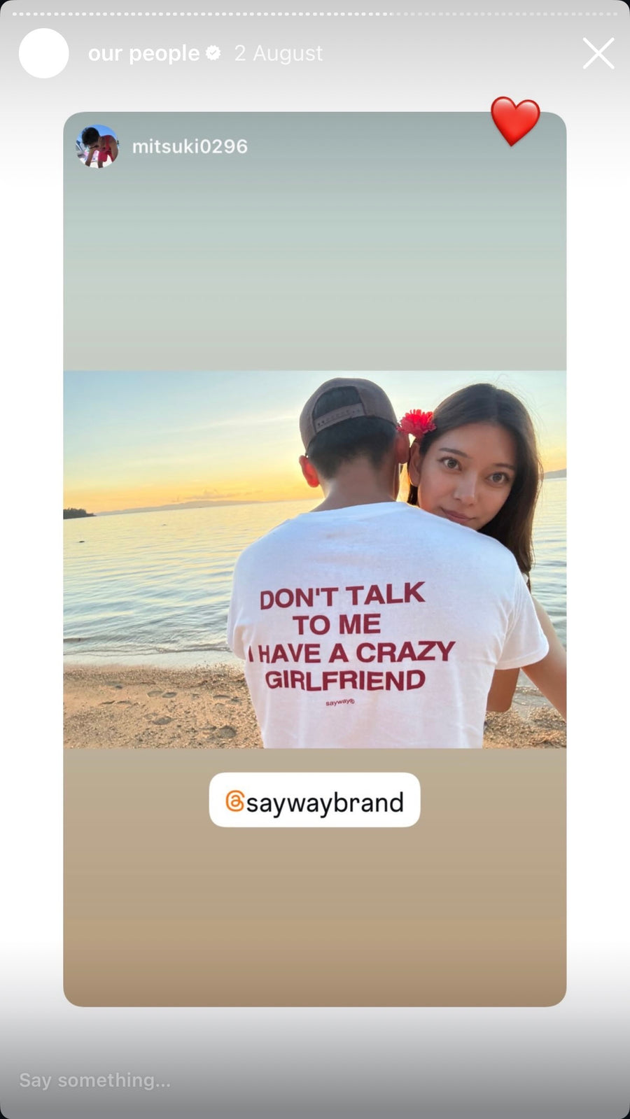 Customer photo