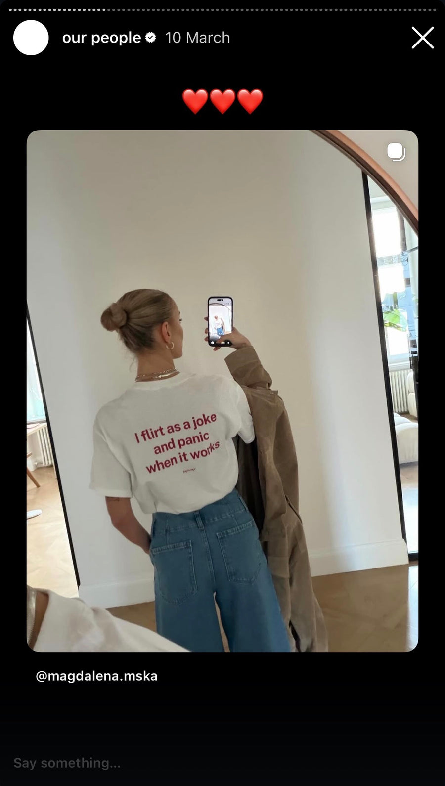Customer photo